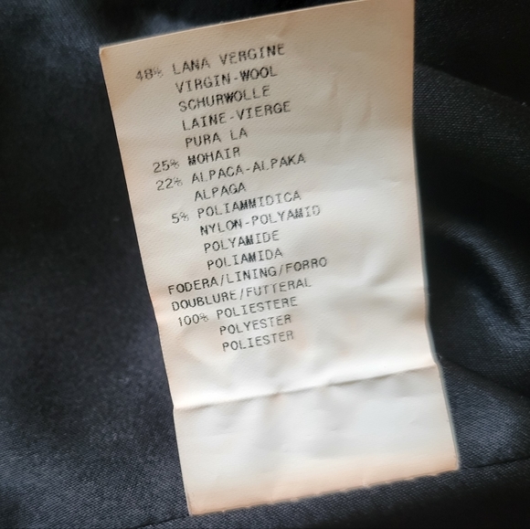 ARMANI Collezion Lined Wool Jacket. Size 8 - Picture 11 of 12